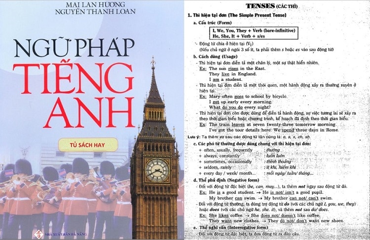 "Ngữ Pháp Tiếng Anh" Mai Lan Hương pdf Thuận tiện cho việc học tập mọi lúc, mọi nơi